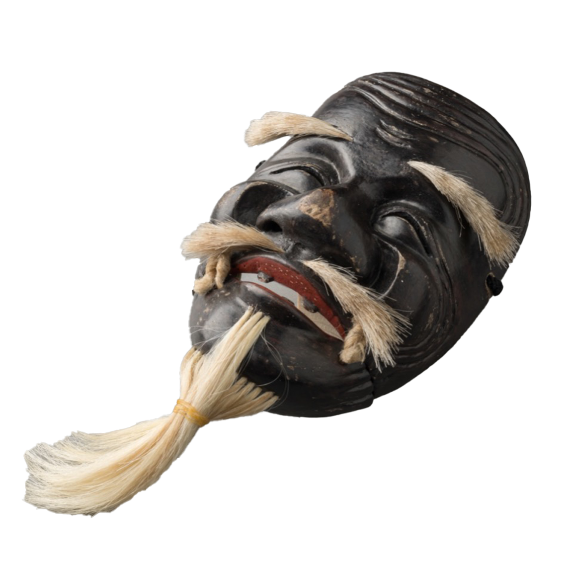 Noh Mask "Kuroshikijou" - Old Man Mask