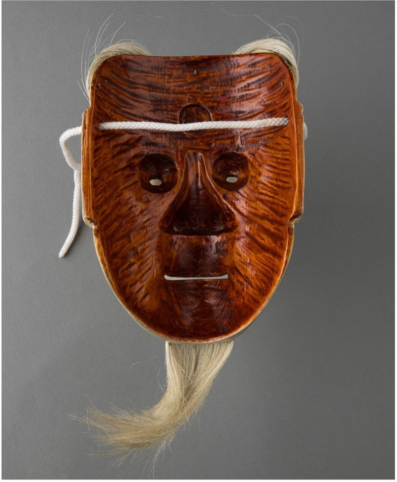 Noh mask "Ishiōjō"  / 能面　石王尉(いしおうじょう)  尉面