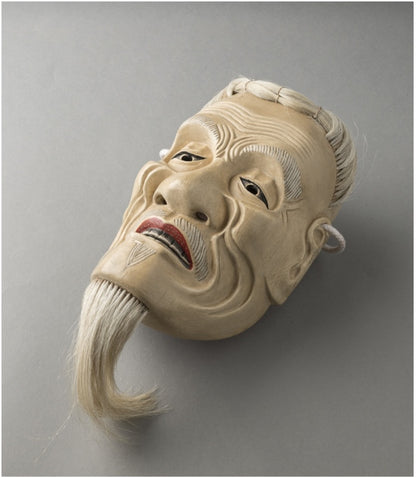 Noh mask "Ishiōjō"  / 能面　石王尉(いしおうじょう)  尉面