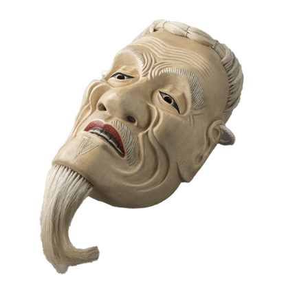 Noh mask "Ishiōjō"  / 能面　石王尉(いしおうじょう)  尉面