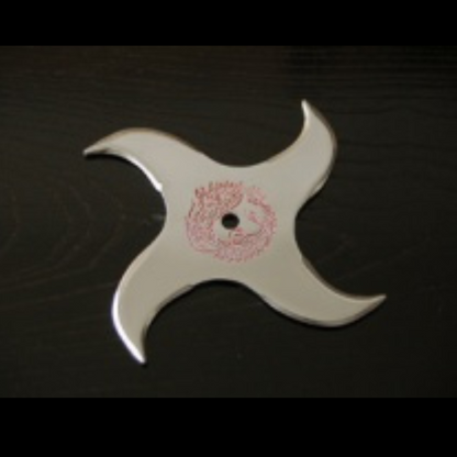 Ninja Shuriken Chrome-Plated