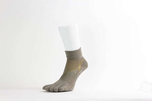 Athlete Round PRO 5-Toe Golf Socks - Short Length