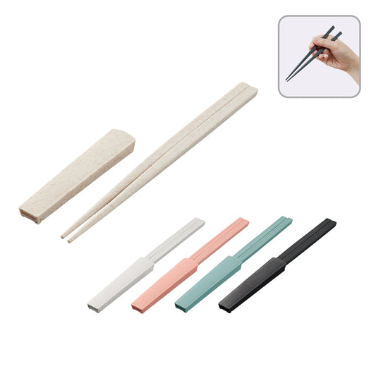 Chopsticks with Cap (Bamboo Fiber Insert Type)