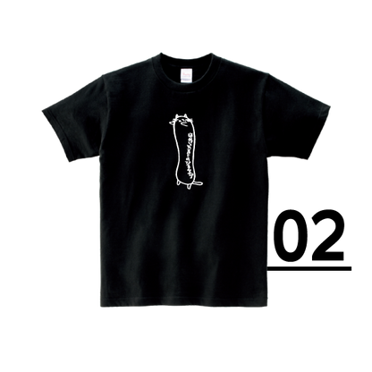 “Honkun’s Cat” T-Shirts Black