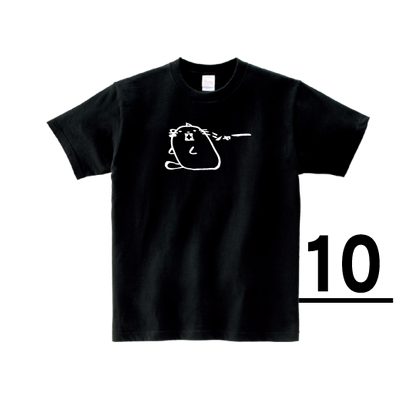 “Honkun’s Cat” T-Shirts Black