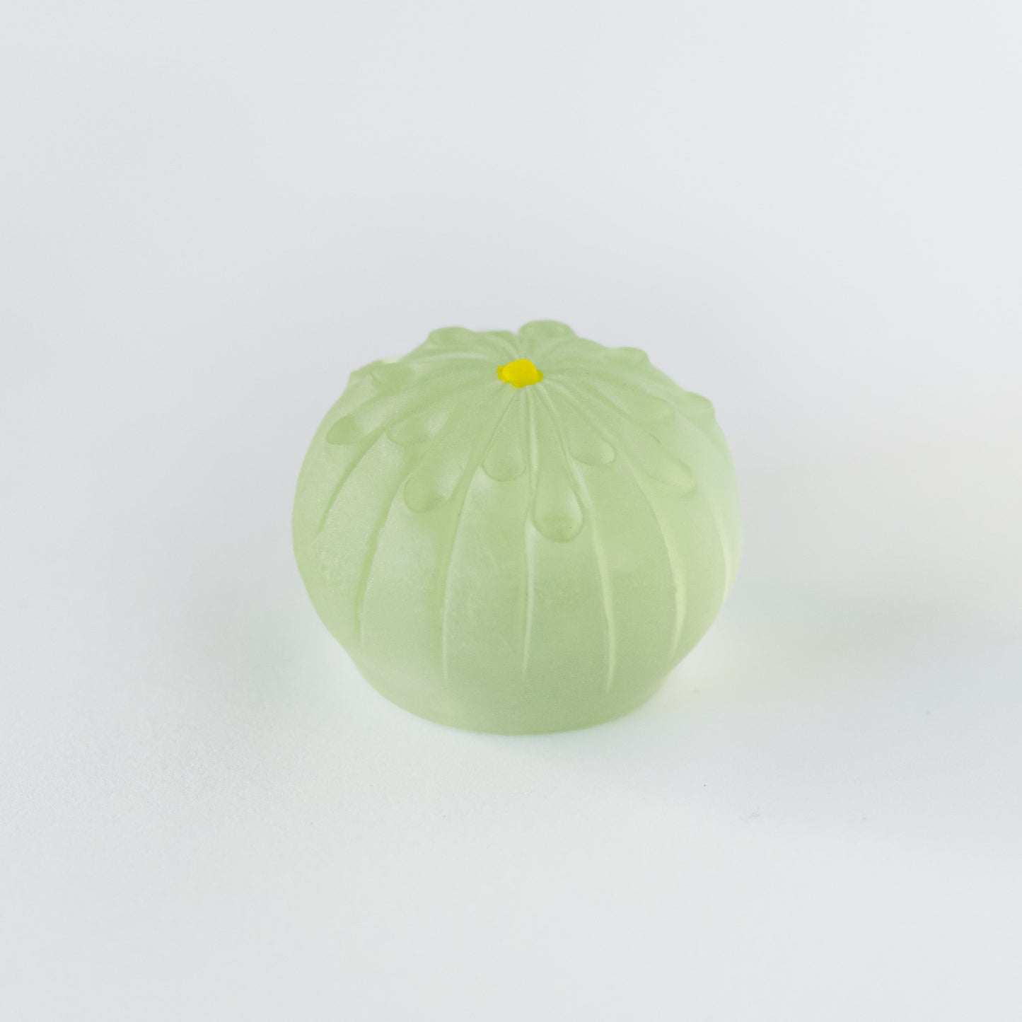 Gabei 画餅 Glass wagashi, Japanese sweet